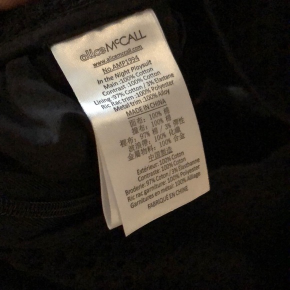 Alice McCall-“In the night” Romper - Picture 7 of 7